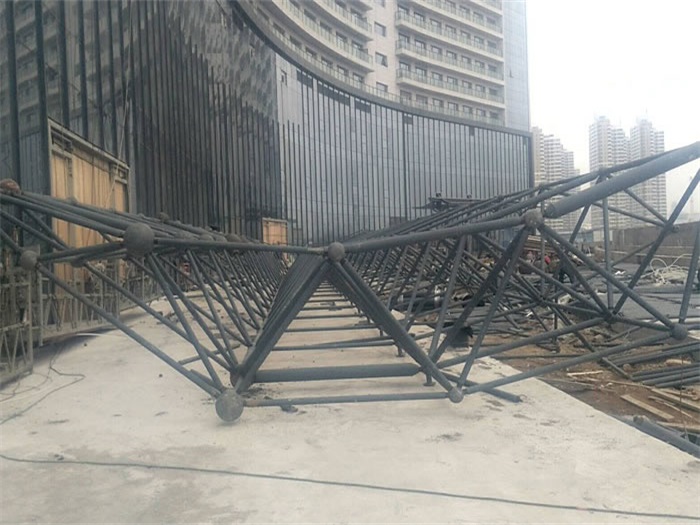 安达万豪酒店雨棚网架